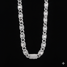 998381 | 925 Silver Moissanite Rhodium Cuban