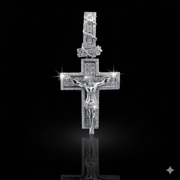 VAGABOND 2.61 CTW 925 CZ MOISSANITE RHODIUM PENDANT I 995801