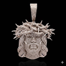 9911001 | 7.23ctw VVS/D 925 Moissanite Rhodium Pendant