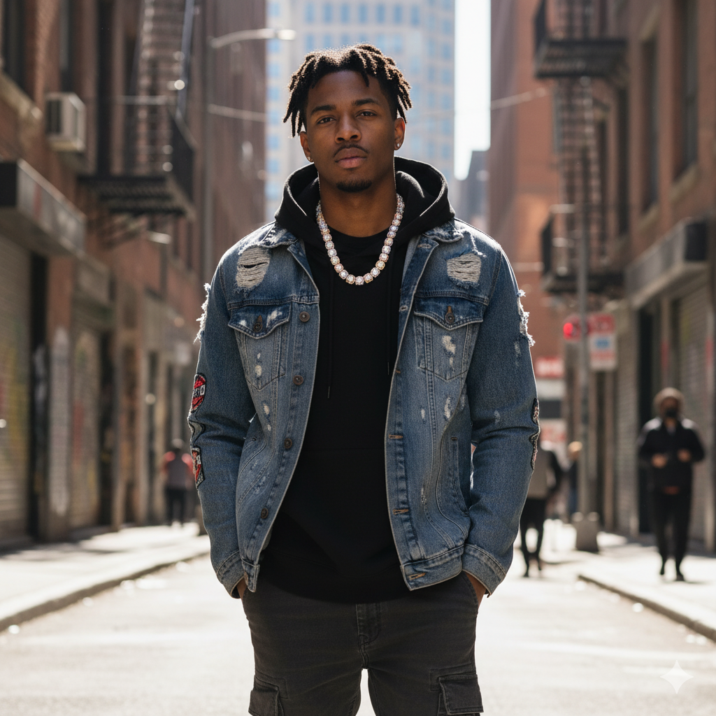 9915252 | 925 Moissanite 16.78 ctw Tri Color Cuban