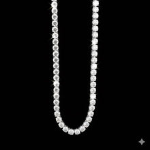 998661 | 925 Silver Moissanite Rhodium Tennis Chain