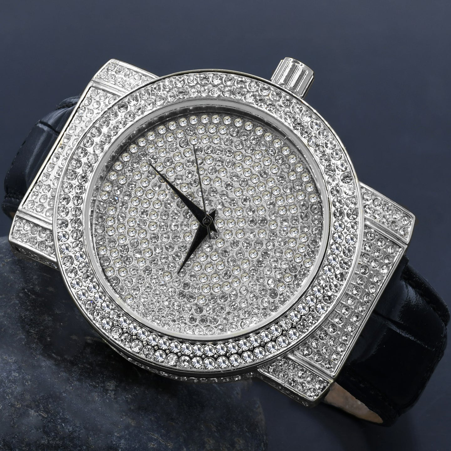 ICE MASTER BLING LEATHER BAND | 562581