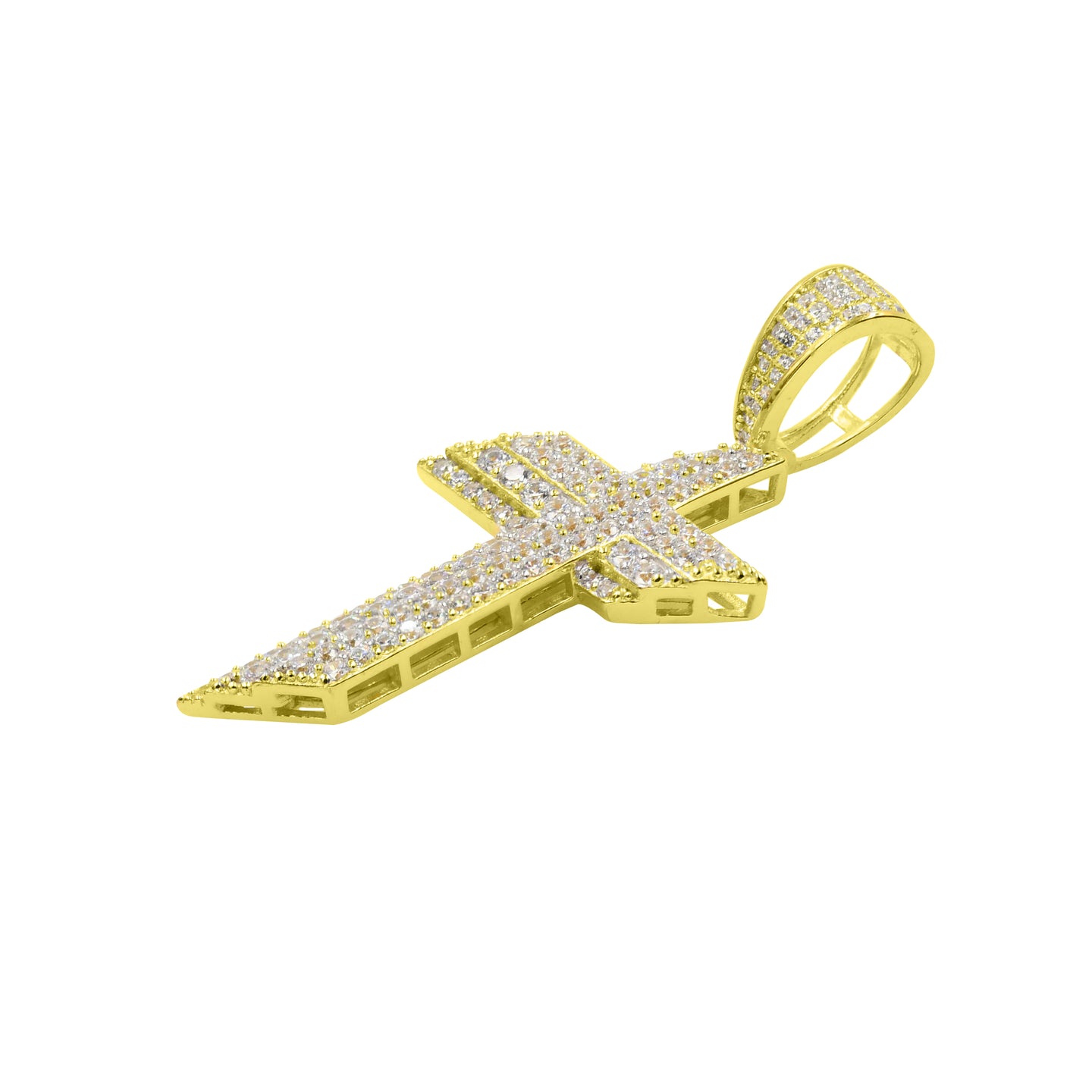 FLICKERING CROSS PENDANT | 9212092