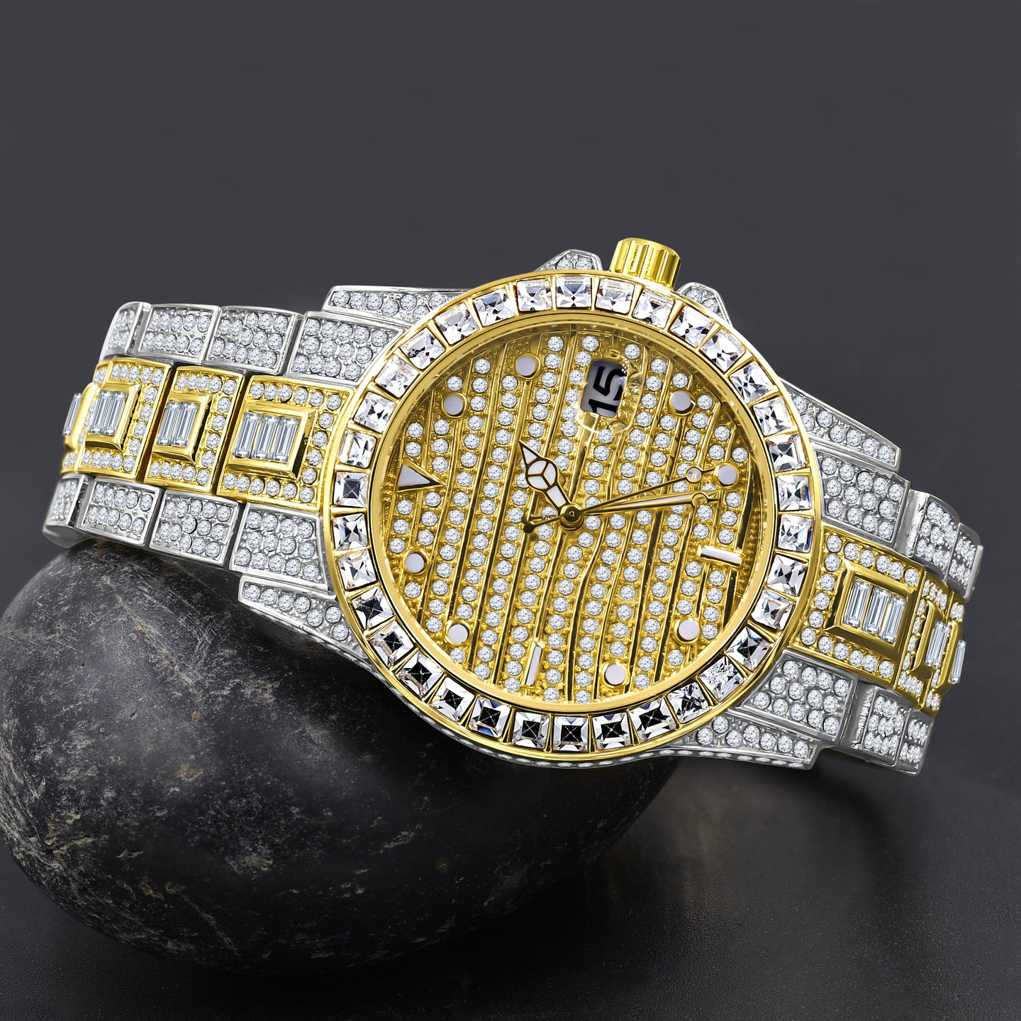 EXQUISITO HIP HOP METAL WATCH |   5631542