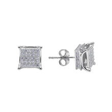 ABLAZE SILVER MOISSANITE EARRINGS I 991741