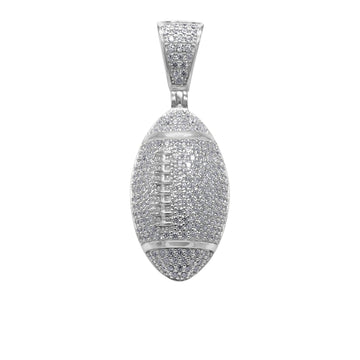 AGLITTER MOISSANITE SILVER PENDANT I 991871