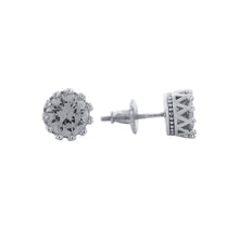 DISQUE SILVER MOISSANITE EAR STUDS I 991841