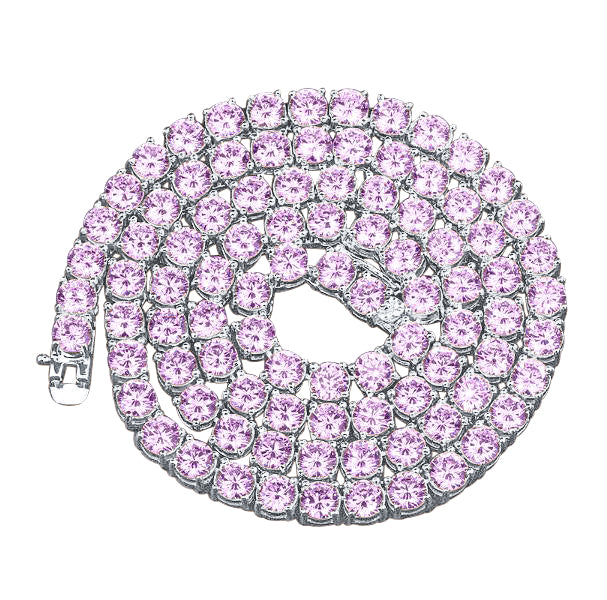 SPARKLE 3MM 925 SILVER TENNIS CHAIN I 9297869