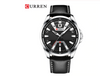 Archetypal Curren Leather Watch | 541213