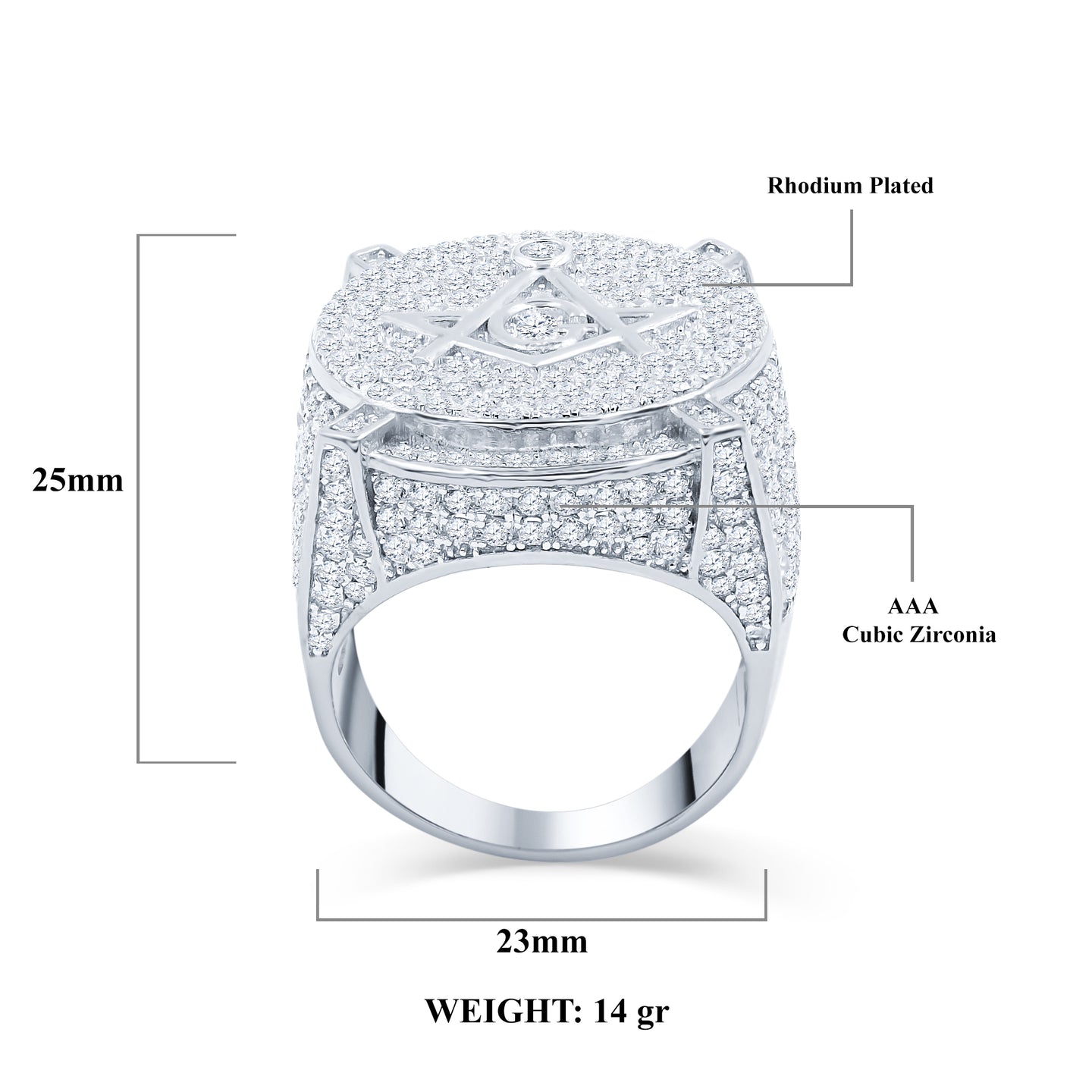 ARENA 925 SILVER RING  |  9211081
