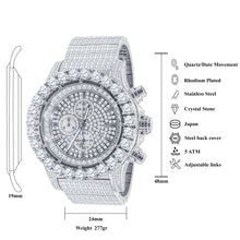 Forte Steel CZ Watch | 530301