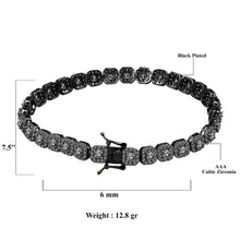 ICECUBE 925 Silver 6 MM SQUARE Bracelet | 9211581