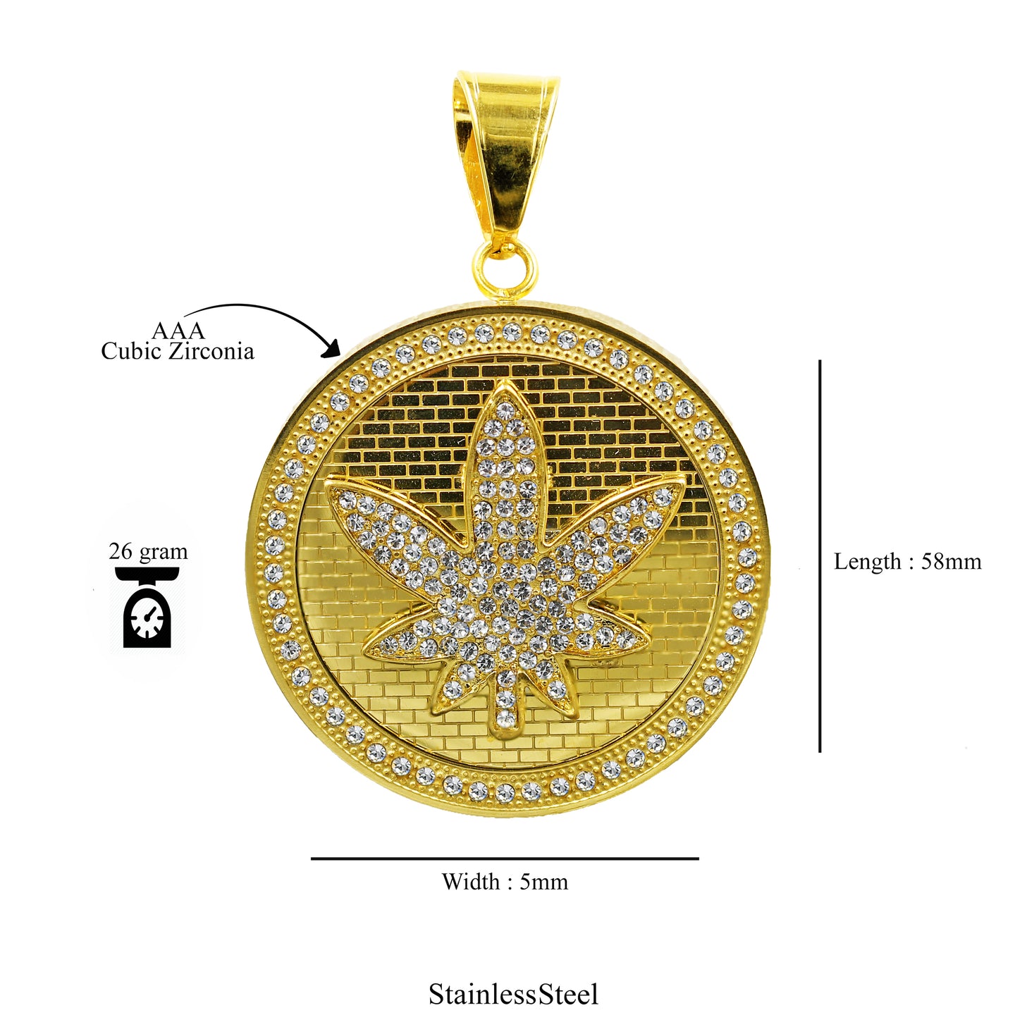 ALAMODE Steel Pendant | 939192