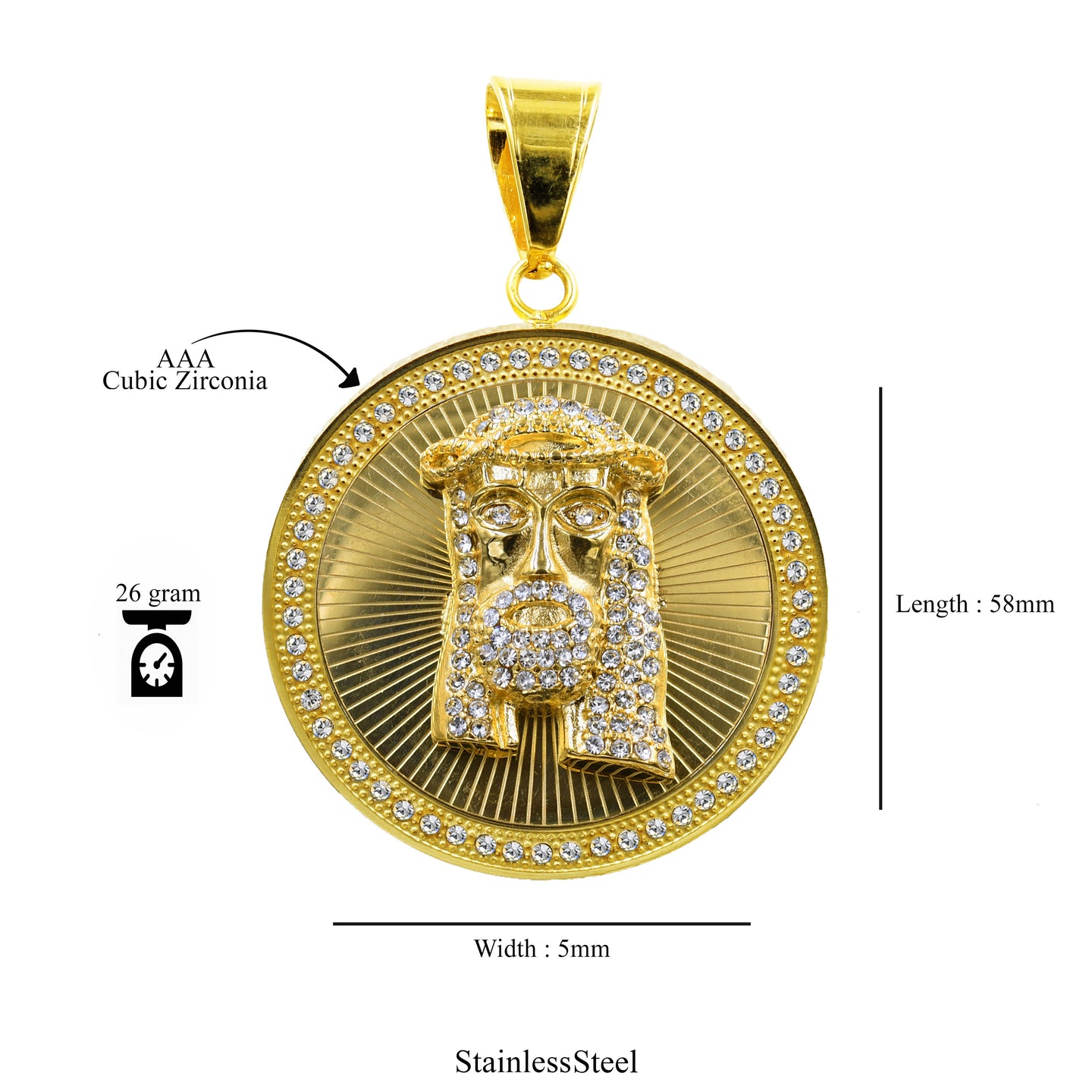 EXALTED Steel Pendant | 939342