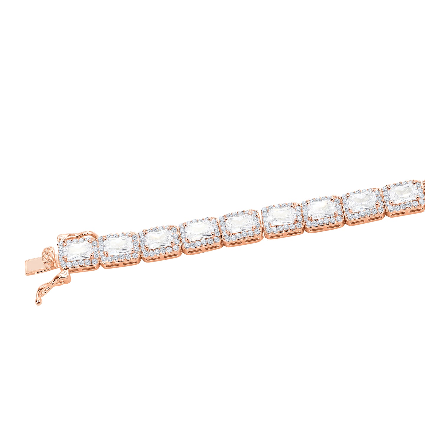 SHOWY 6MM SQUARE TENNIS BRACELET I 962225