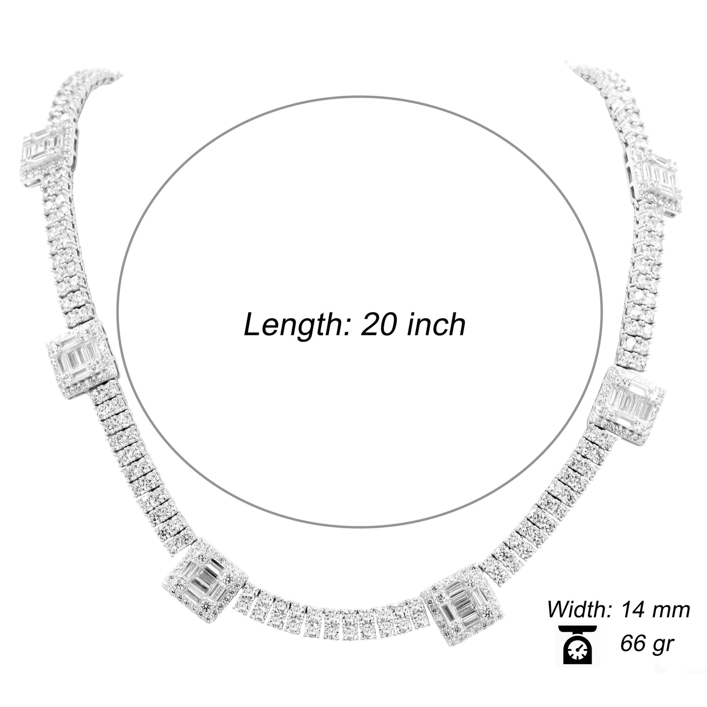 ORNAMENTAL 925 SILVER CHAIN I 9211751
