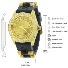 ICE MASTER BLING LEATHER BAND | 562594