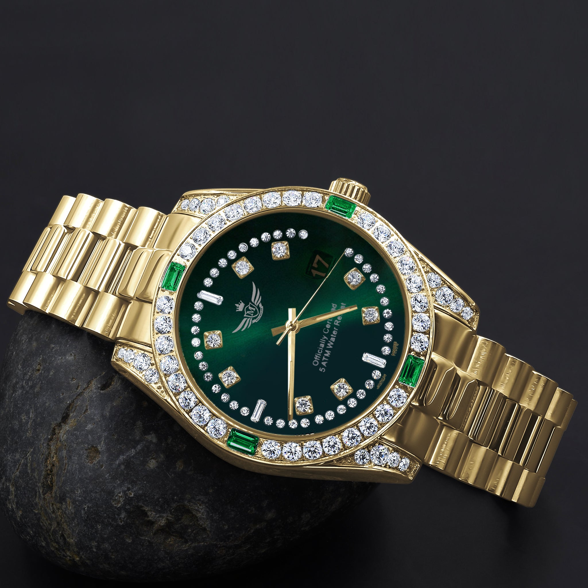 MAJESTY Steel CZ Watch | 5303622