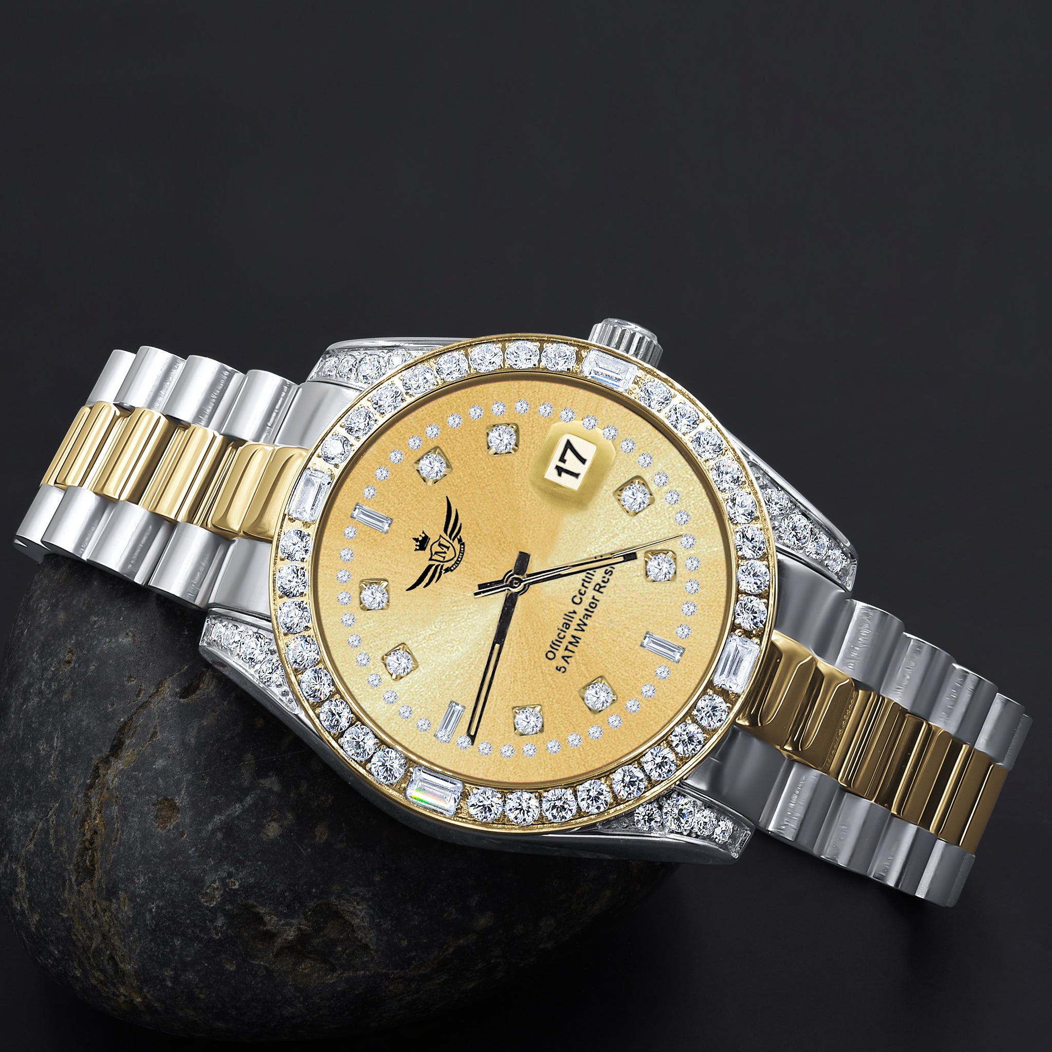 MAJESTY STEEL CZ WATCH | 5303617