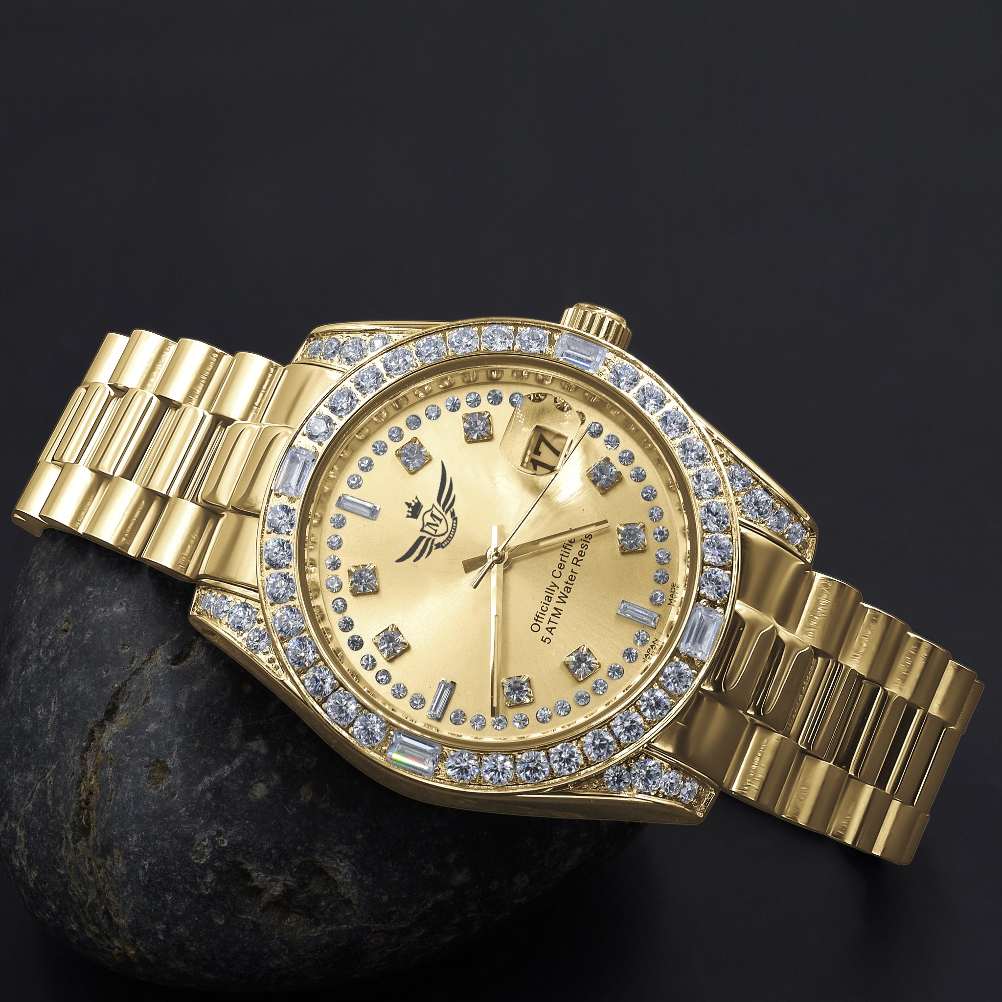 MAJESTY Steel CZ Watch | 530362