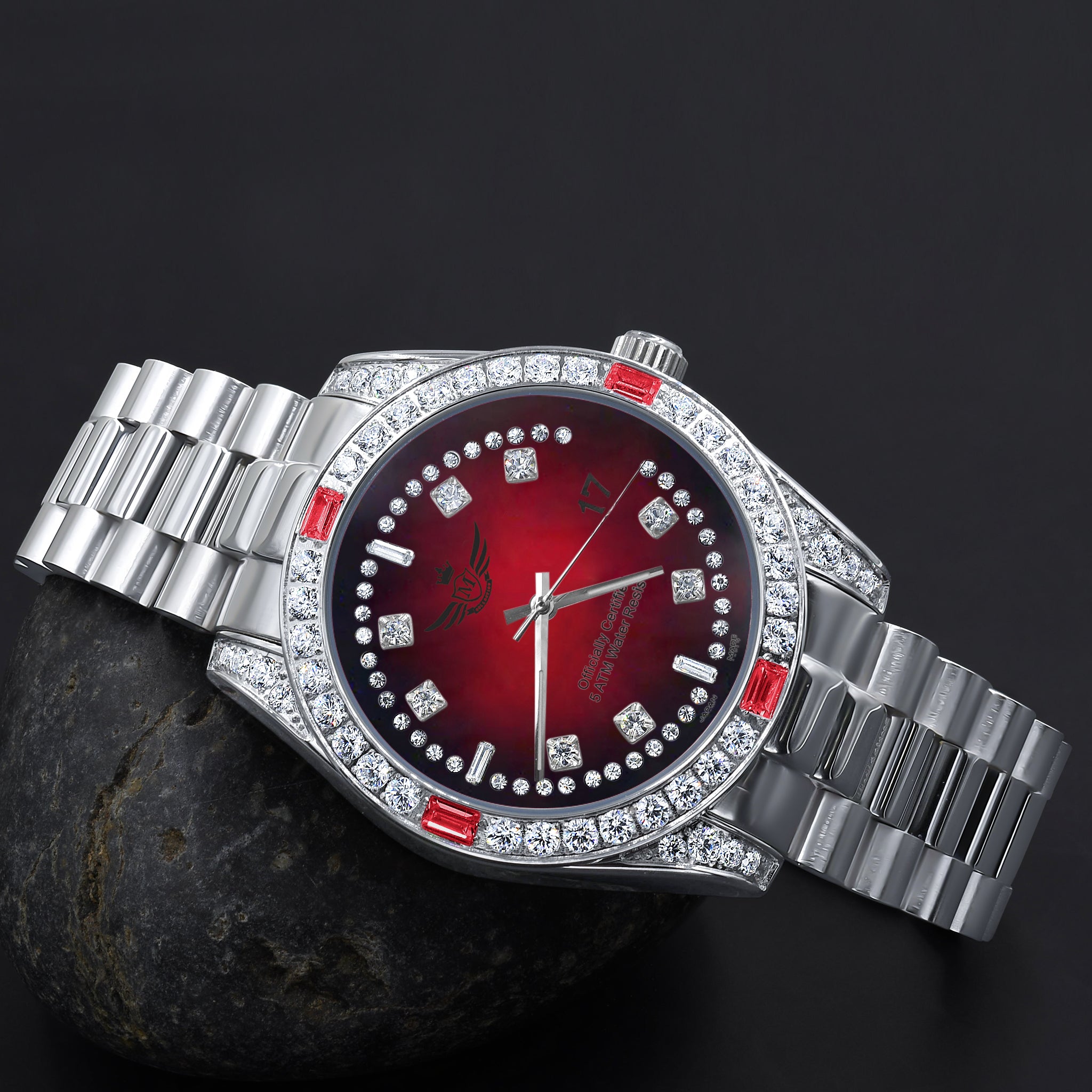 MAJESTY Steel CZ Watch | 5303659