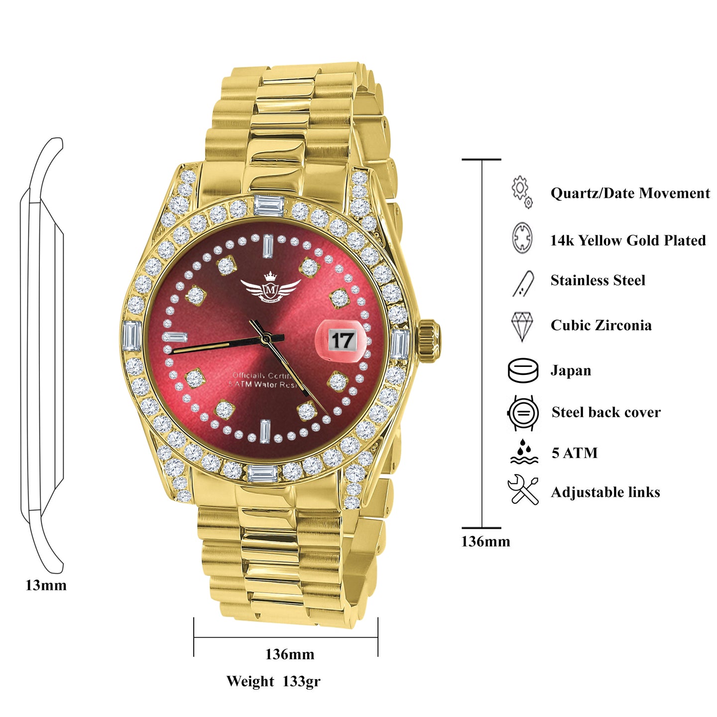 MAJESTY STEEL WATCH | 530366