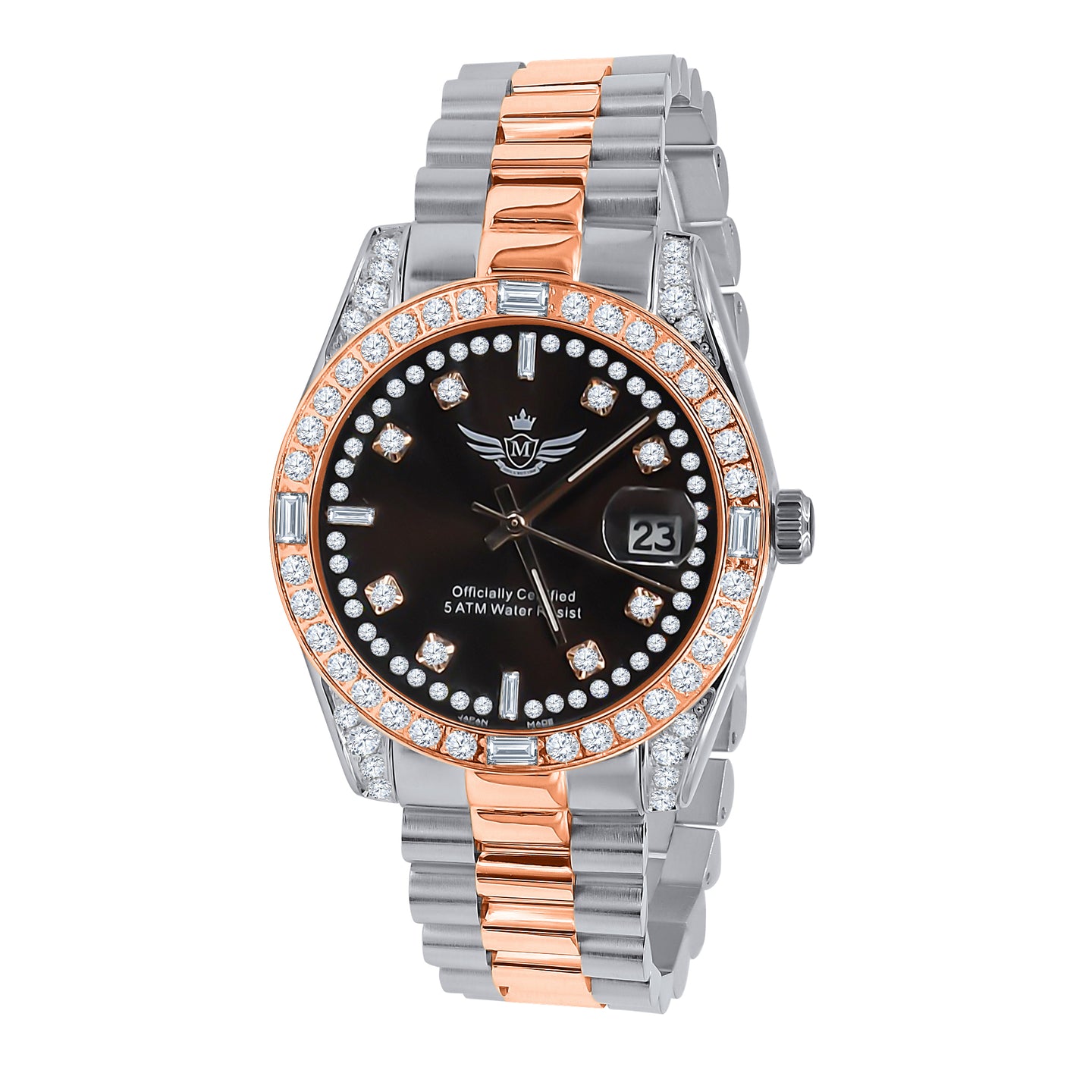 MAJESTY STEEL CZ WATCH | 5303649
