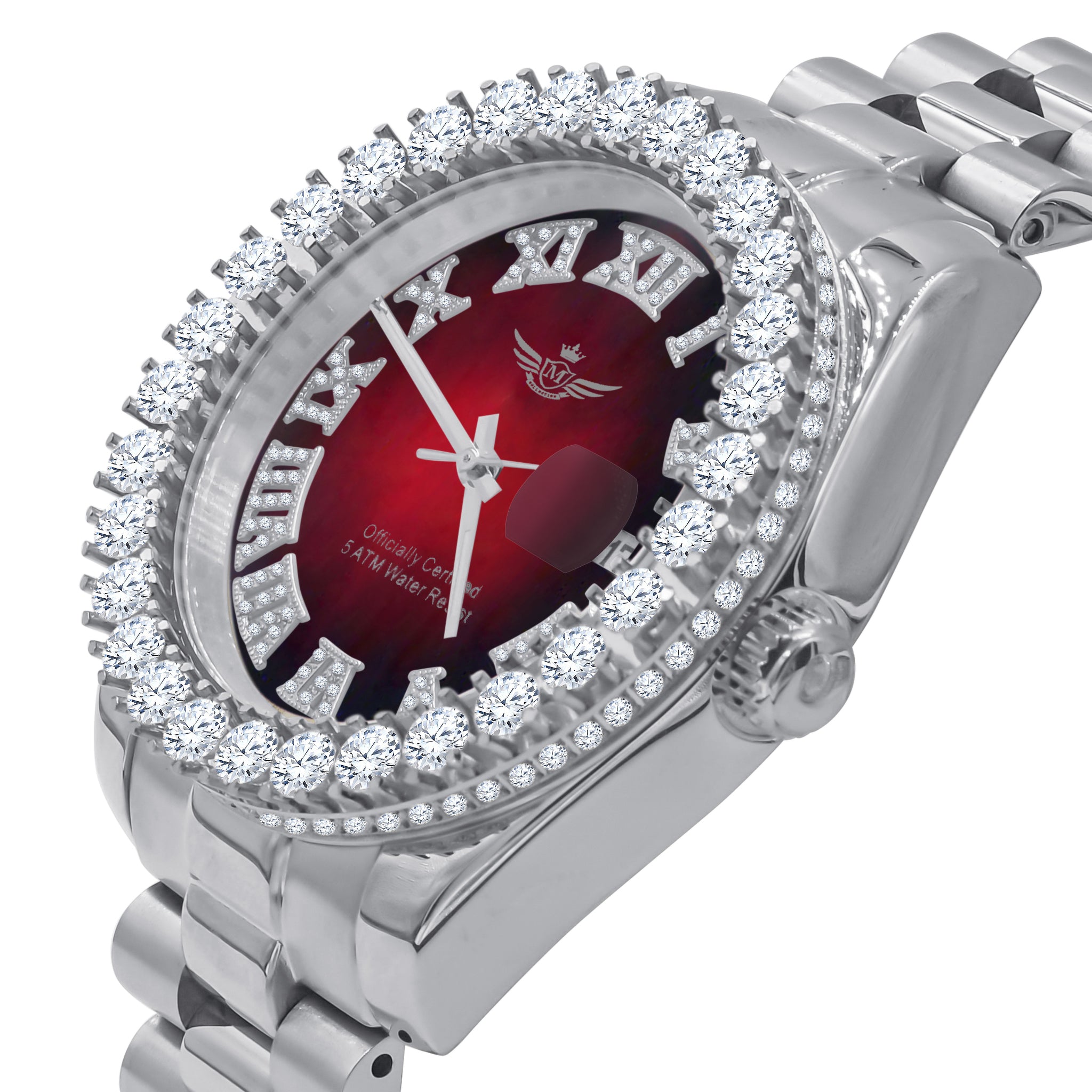 OVERLORD STEEL CZ WATCH | 5303559