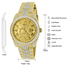 KNIGHT Steel CZ Watch | 530372