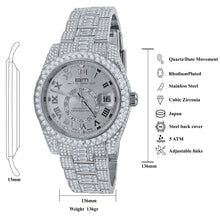 KNIGHT Steel CZ Watch | 530371
