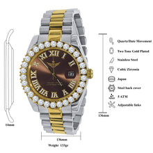 OVERLORD STEEL CZ WATCH | 5303549