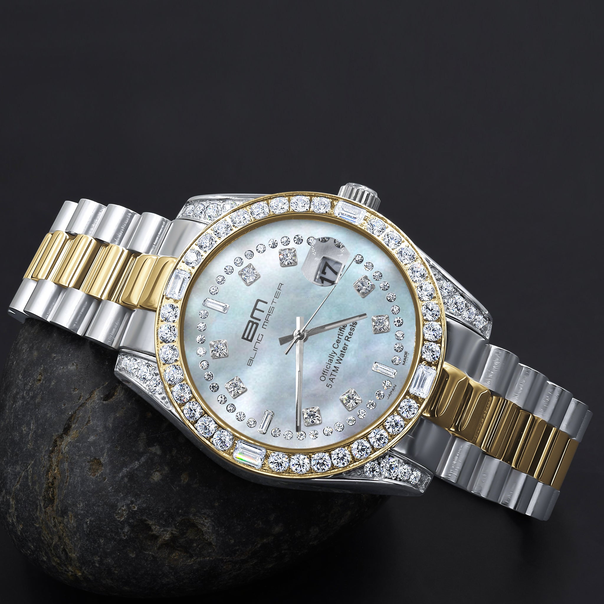 MAJESTY Steel CZ Watch | 5303615