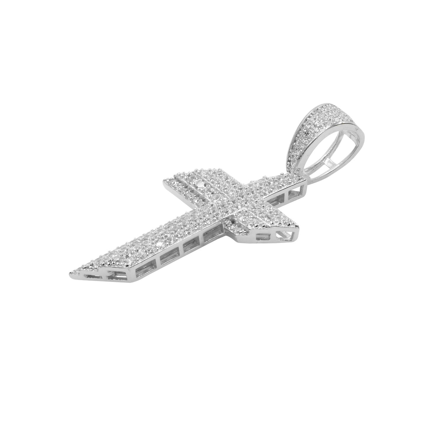 FLICKERING CROSS PENDANT | 9212091