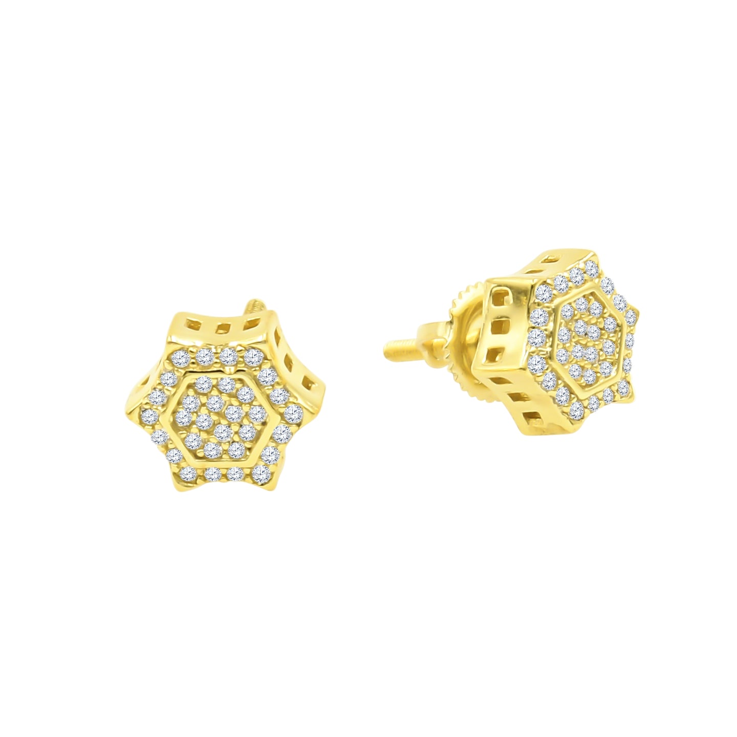 Diaphanous Screw Back Earrings | 9212332