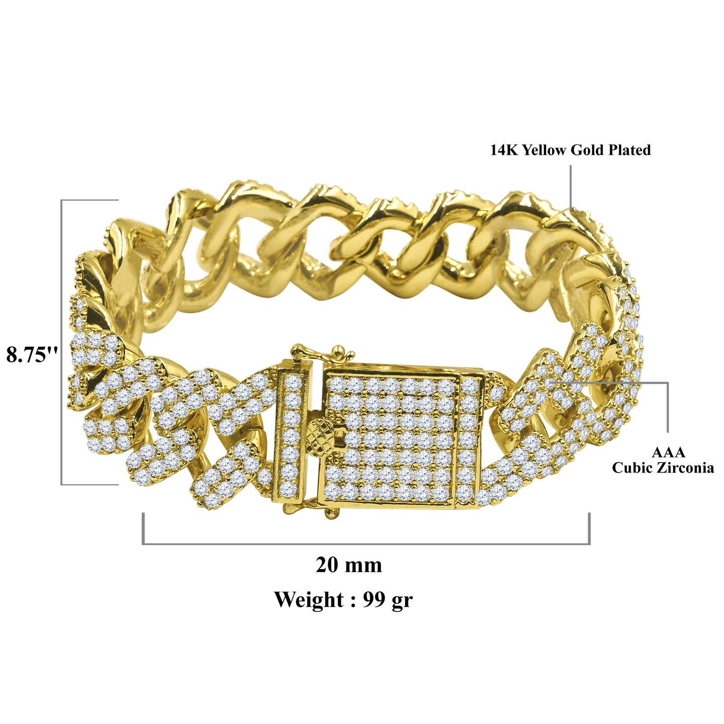SINUOUS cz BRACELET I 962194
