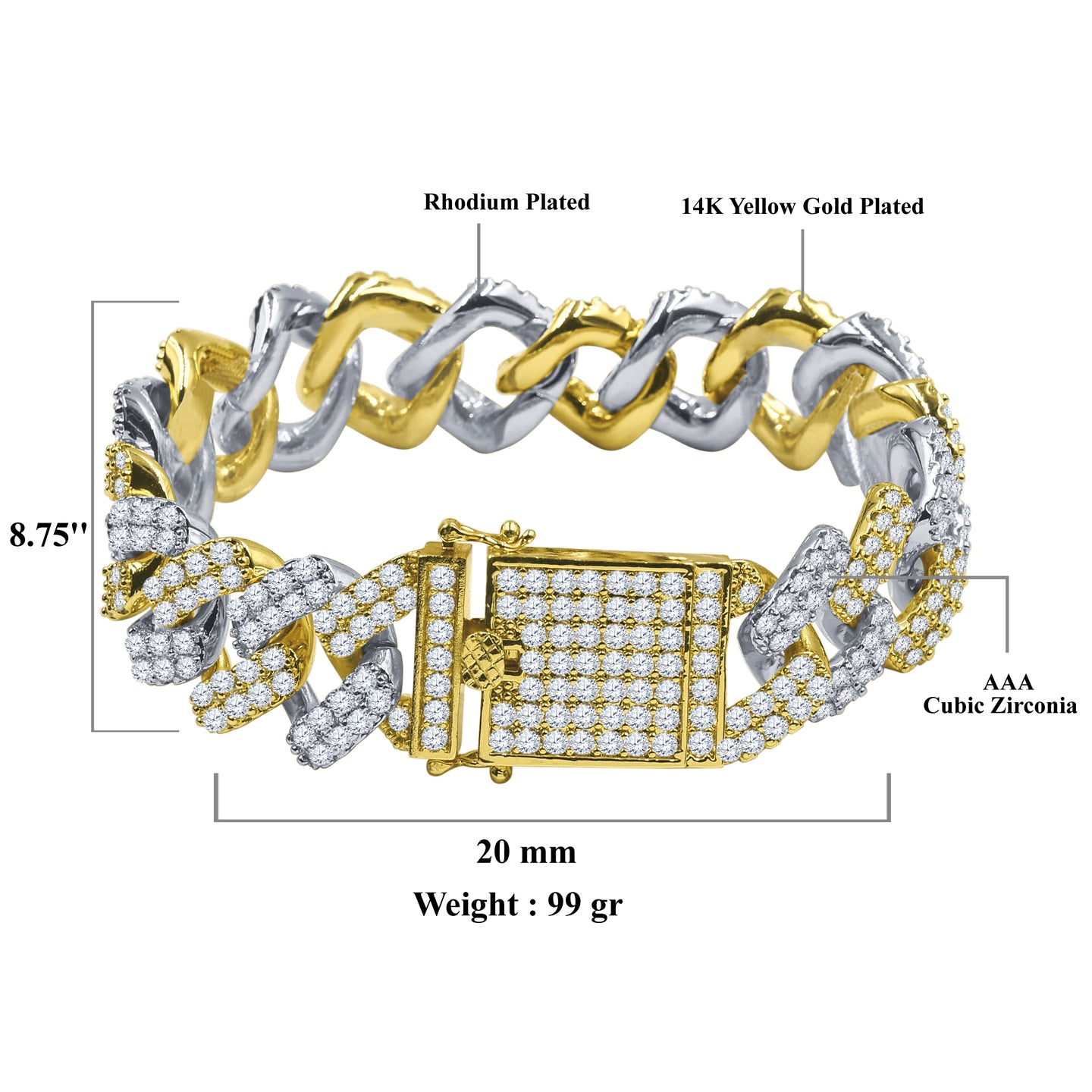 SINUOUS cz BRACELET I 9621920