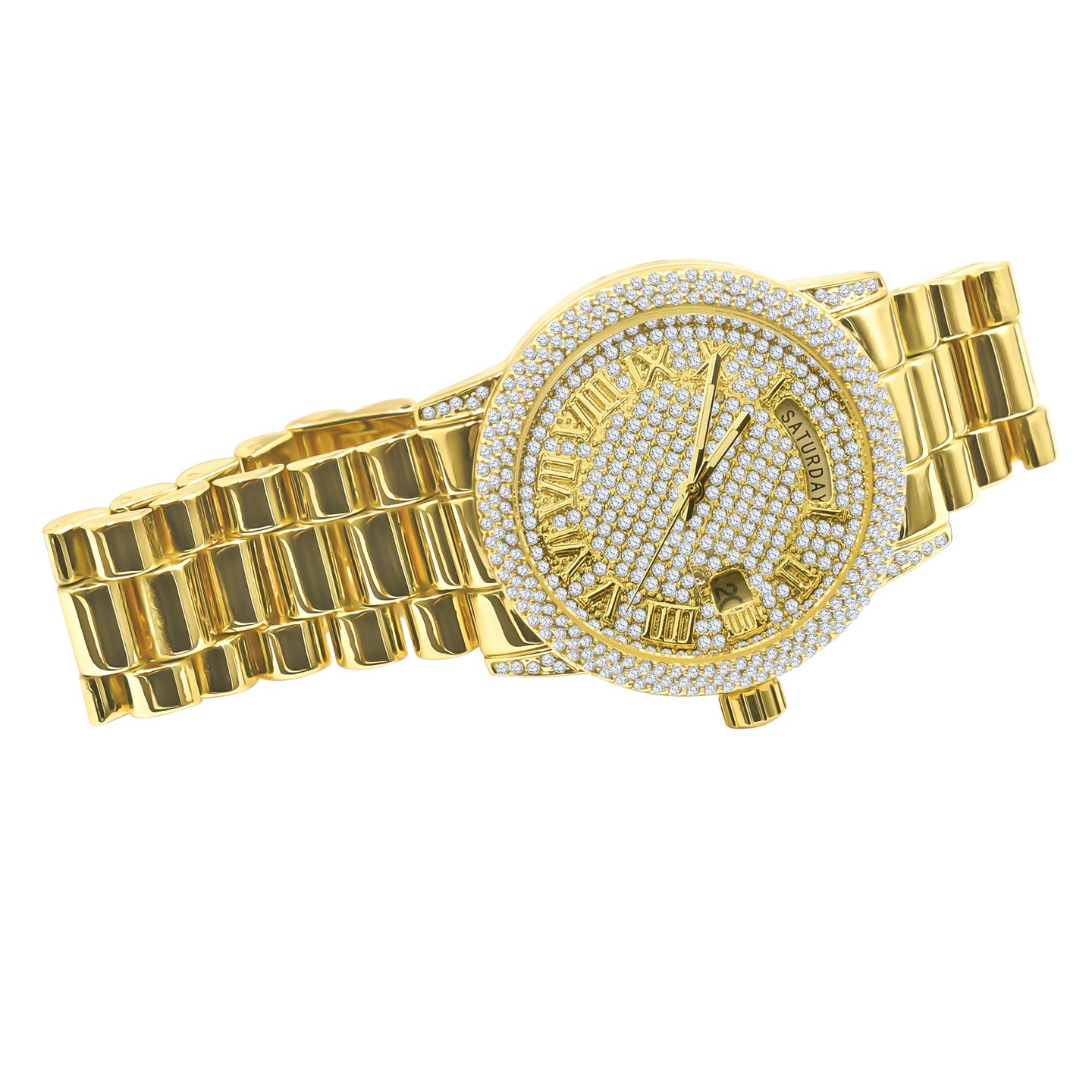 FLABBERGASTING BLING METAL WATCH I 562642