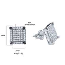 LUCENT SCREW BACK EARRINGS | 9212971