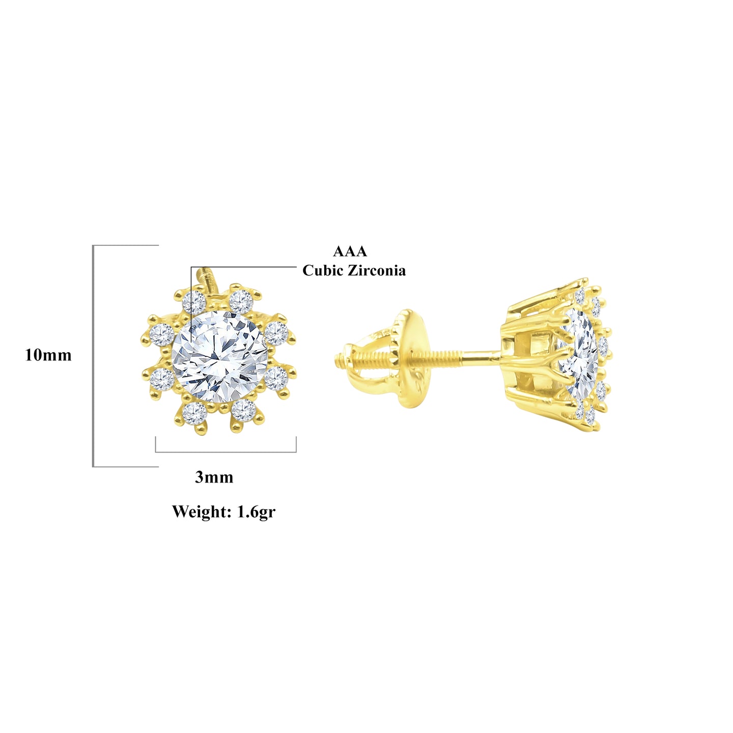 Etoile Screw Back earrings | 9212652