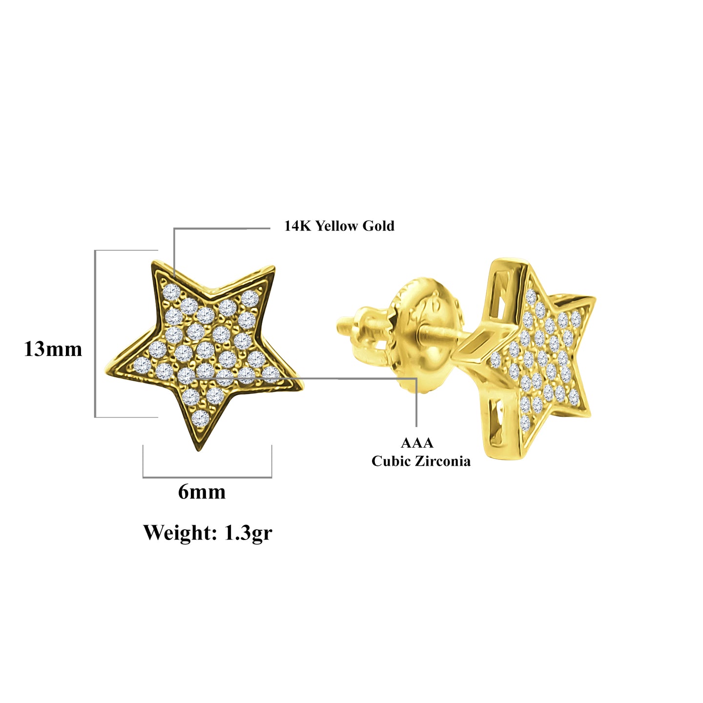 Steezy Screw Back earrings | 9213002