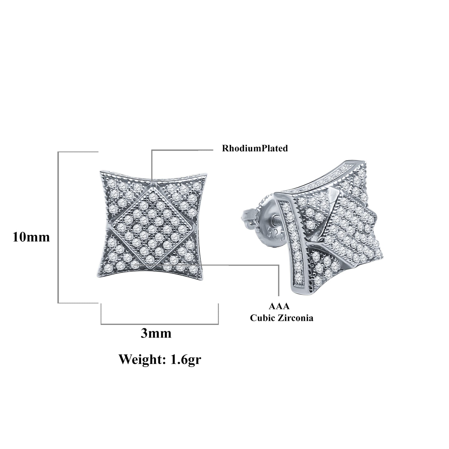 ROCOCO SCREW BACK EARRINGS | 9212771