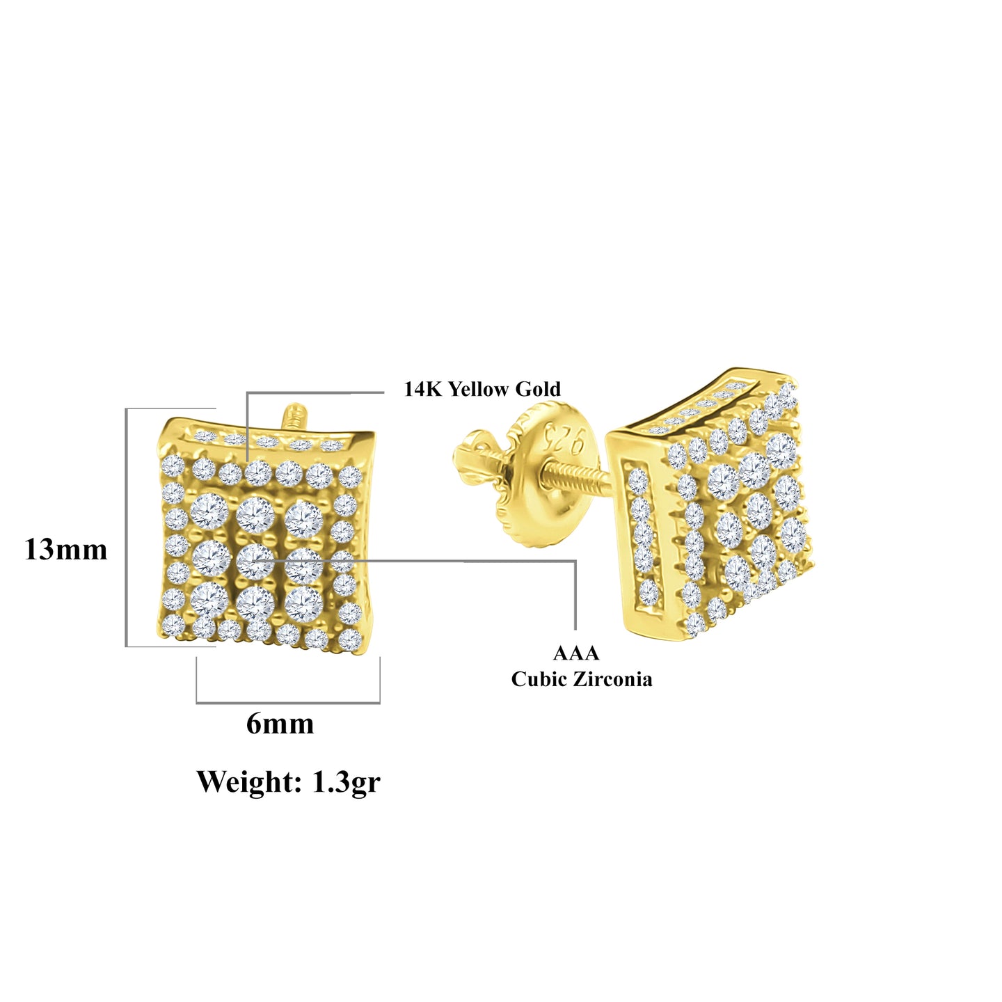 Illumine Screw Back earrings | 9212722