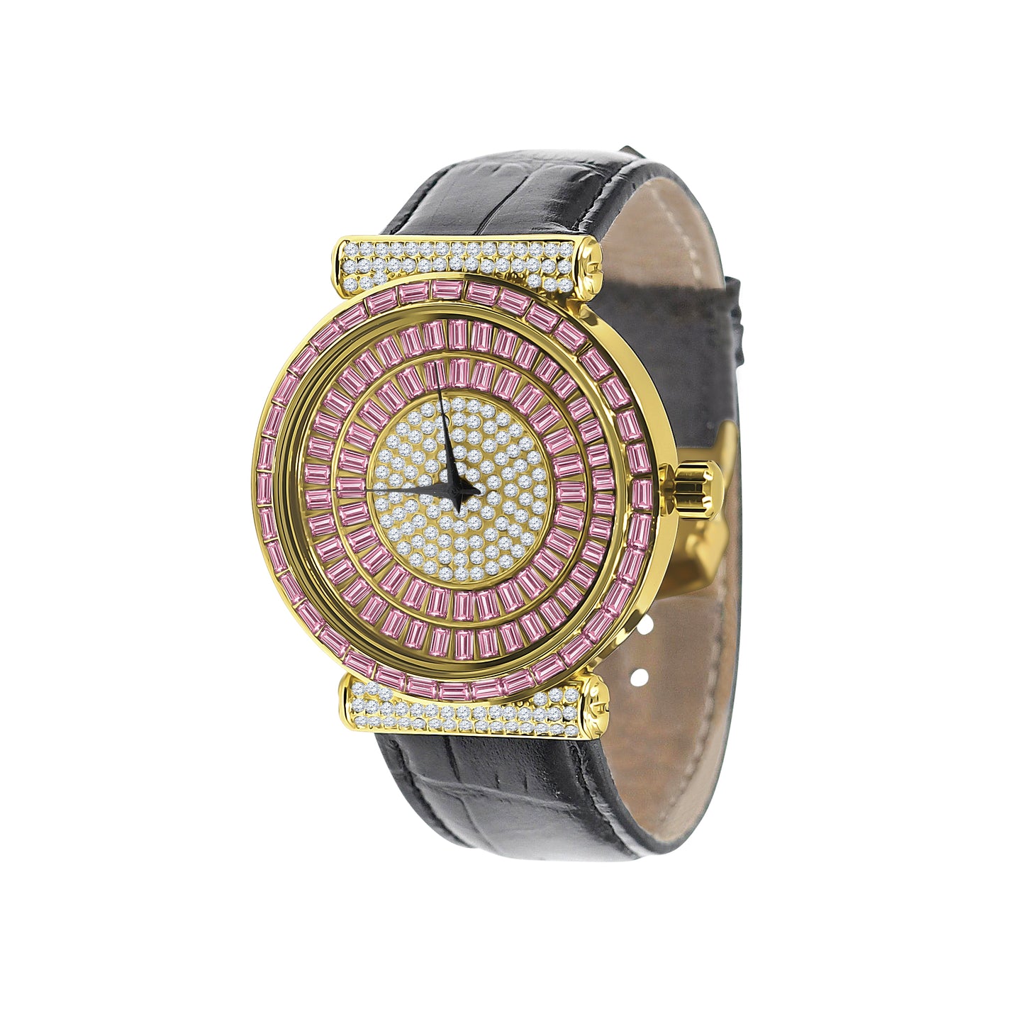 Plaltial Bling Leather Watch | 51103550