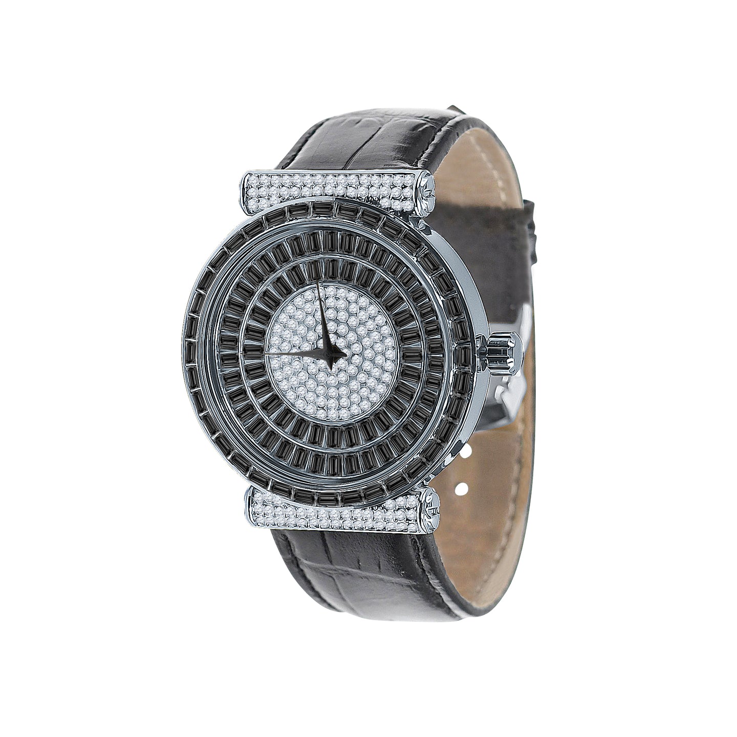Plaltial Bling Leather Watch | 5110357