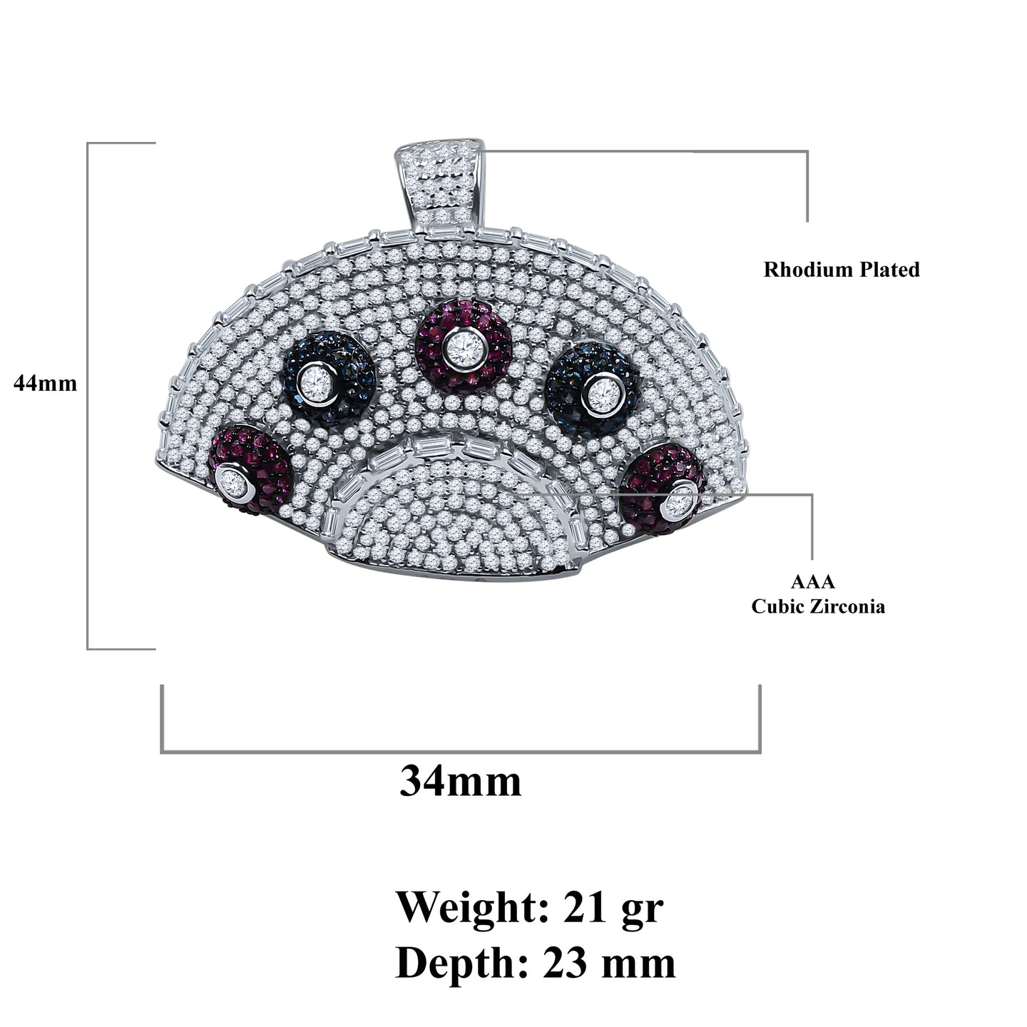 CANDELABRUM SILVER PENDANT | 9213681