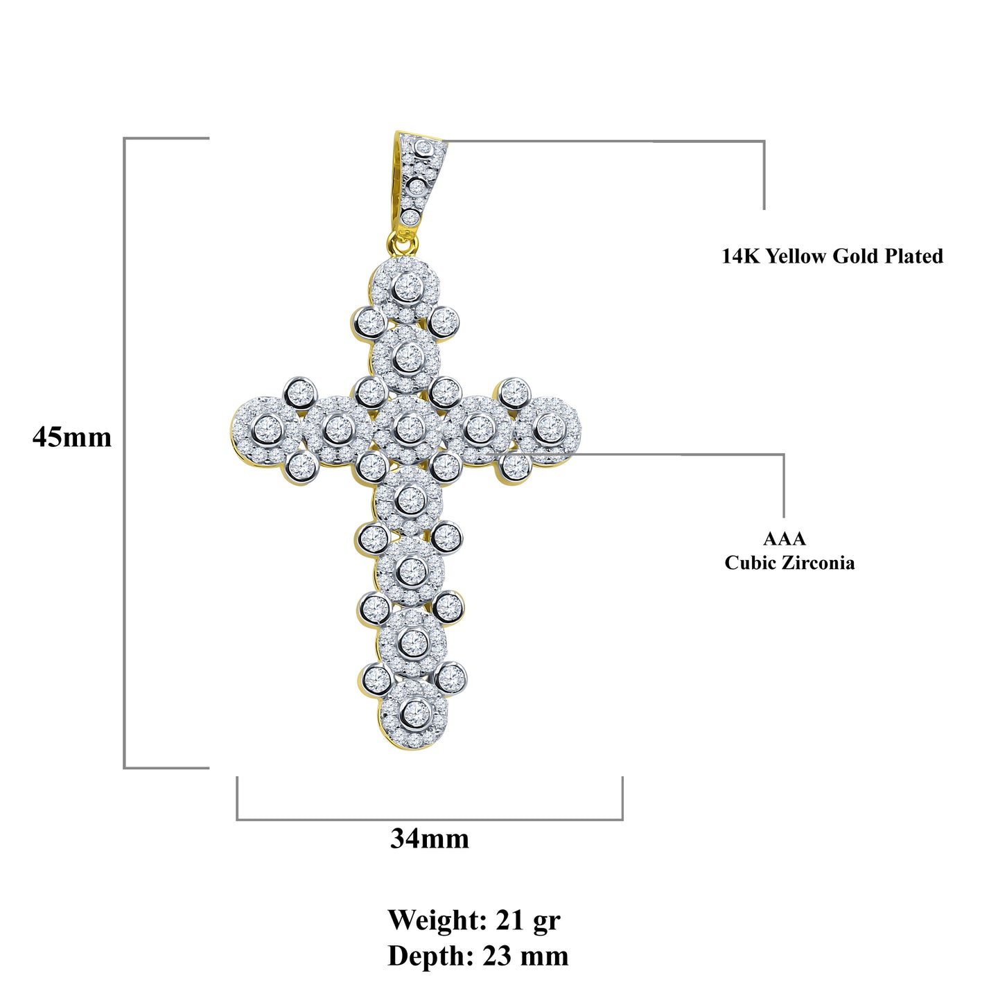 Reverent Silver Pendant | 9213822