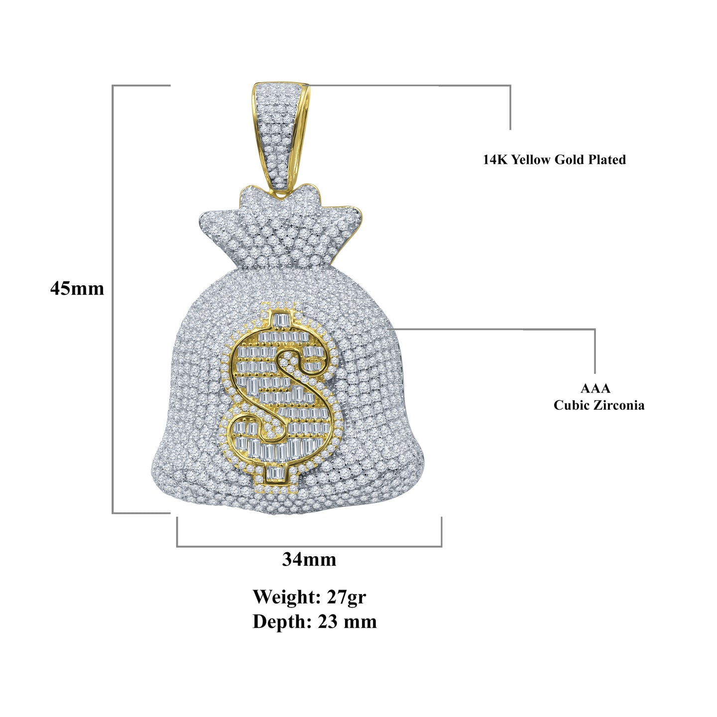 GLITZY SILVER Pendant | 9213892