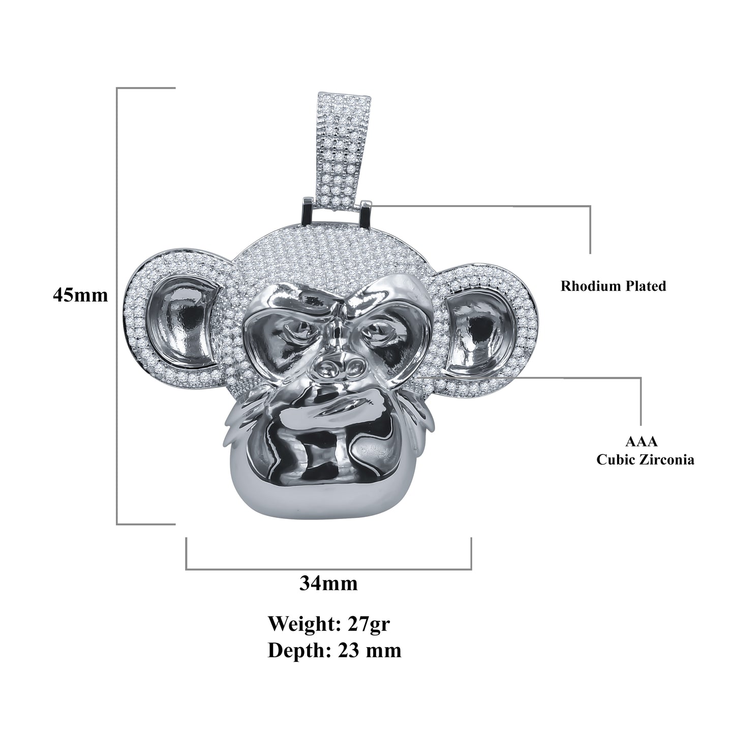 FERAL SILVER Pendant | 9213911