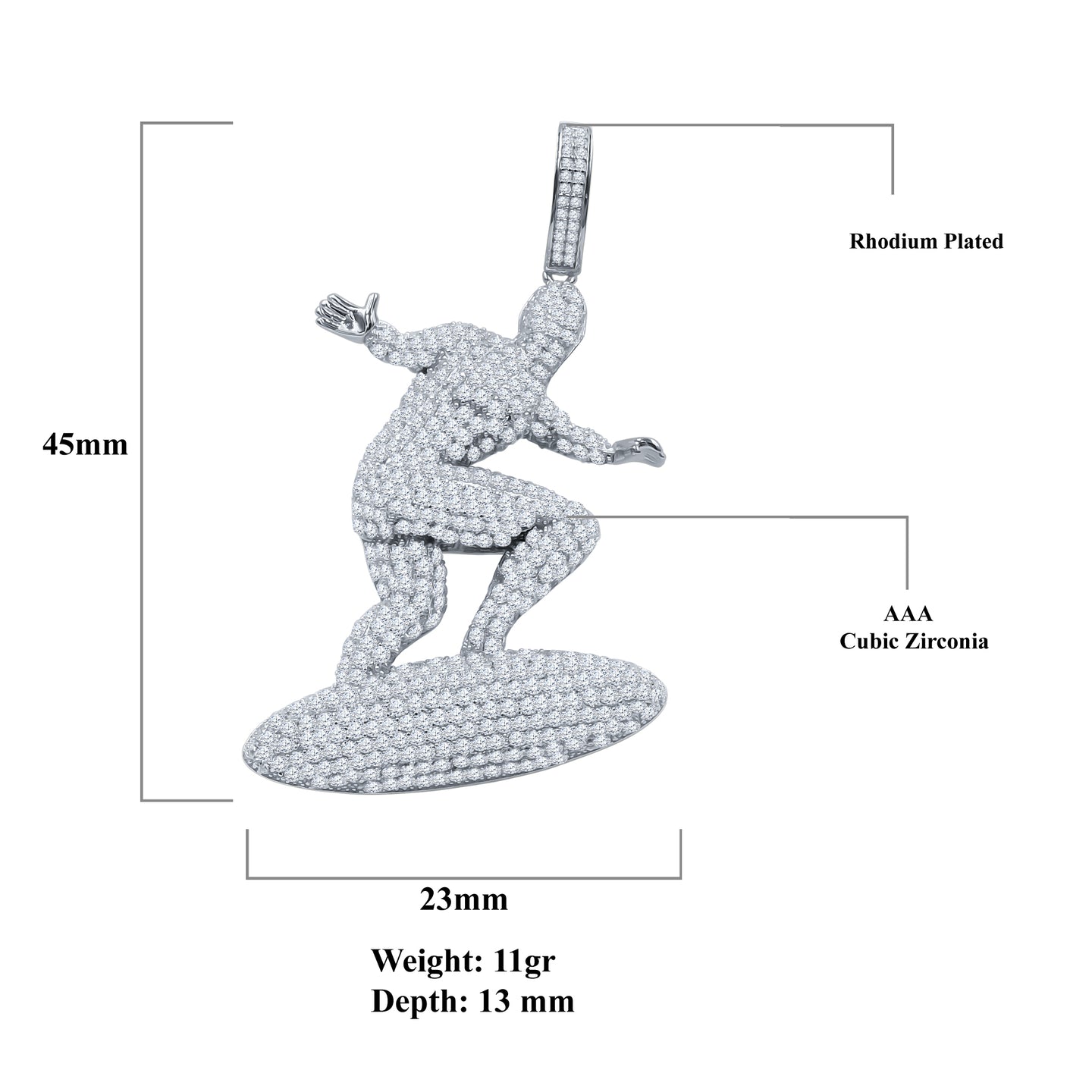 RIGHTEOUS SILVER PENDANT | 9213701