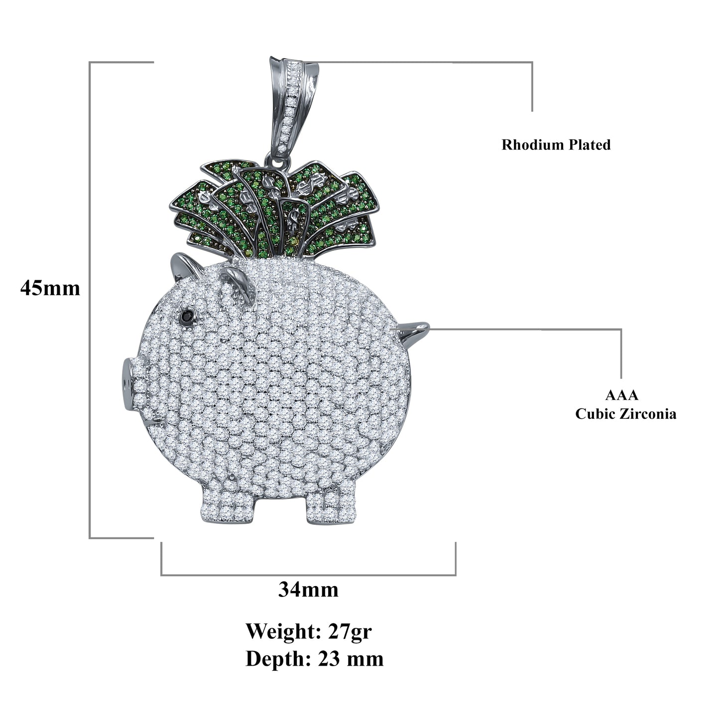 HIGHFALUTIN SILVER Pendant | 9213941